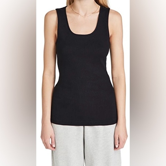 SWEATY BETTY Everyday Tank Top Ribbed In Black - Picture 1 of 13